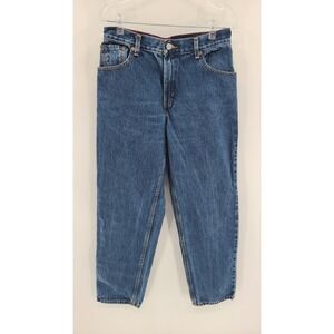 Y2K Levis 550 Jeans Women's‎ 10 S Blue Relaxed Fit Tapered High Rise Vintage
